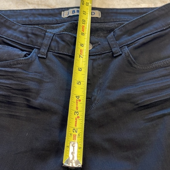 J Brand Curvy Fit Cigarette Leg Jeans (Distressed) | Shadow Black | 29 Waist - Picture 12 of 14